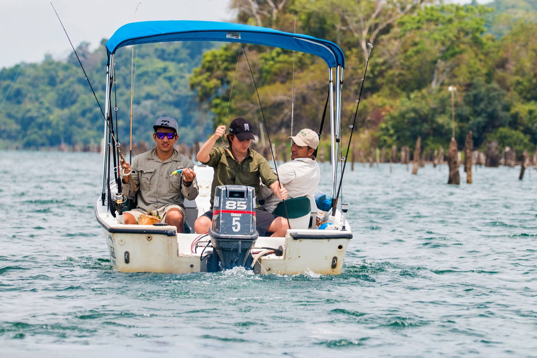 Freshwater Fishing in Lake Gatun Panama Casco Viejo Freshwater Fishing in Lake Gatun